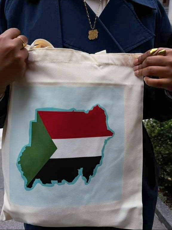 Sudan Flag Tote Bag